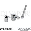 Cifial 32480SY U Techno 65 3 Hole Bath Mixer Spare Parts